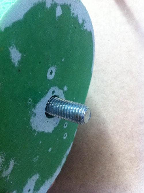 Correct bolt length in hold